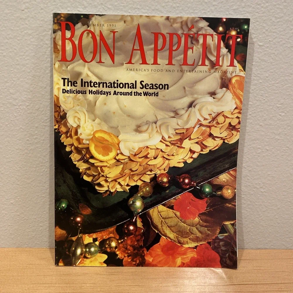 VINTAGE‎ BON APPETIT Magazine Dec 1991